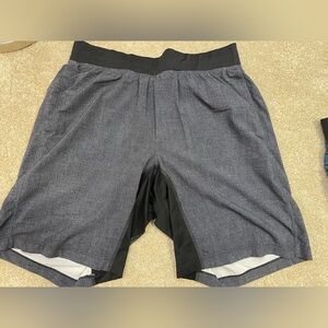 Lululemon men’s lined shorts 7” medium